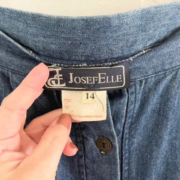 Denim Blue Button-Front Skirt - Picture 8 of 12